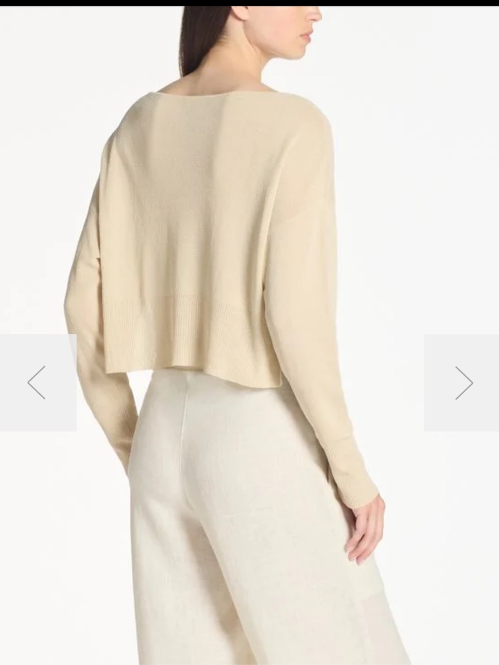 Sarah Pacini • Mako Cotton Sweater • One Size - Picture 2 of 8